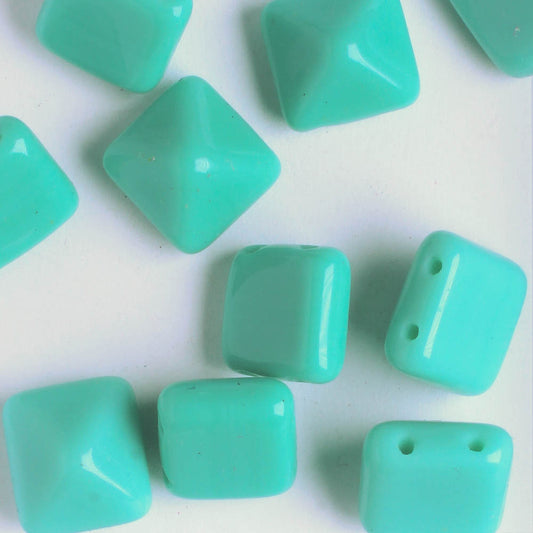 12mm Pyramid Stud - Turquoise