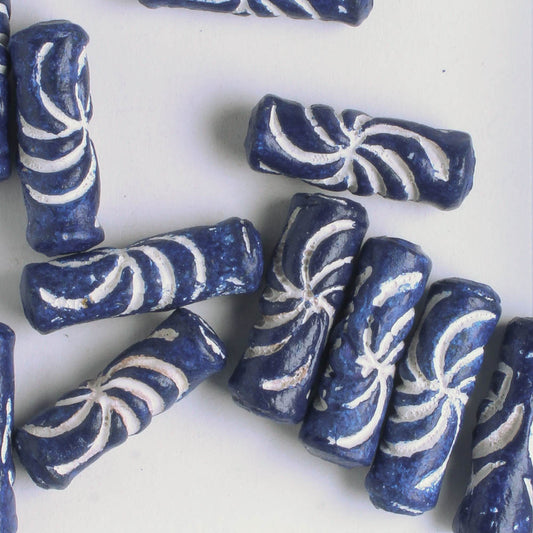 Blue Clay Bead