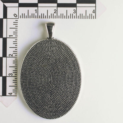 Pendant Bezel - Silver