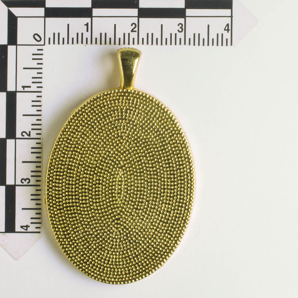 Pendant Bezel - Gold