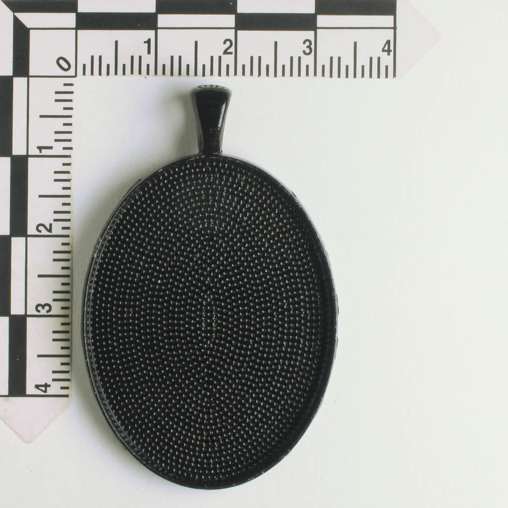 Pendant Bezel - Black