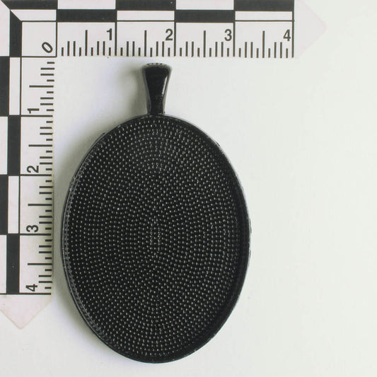 Pendant Bezel - Black