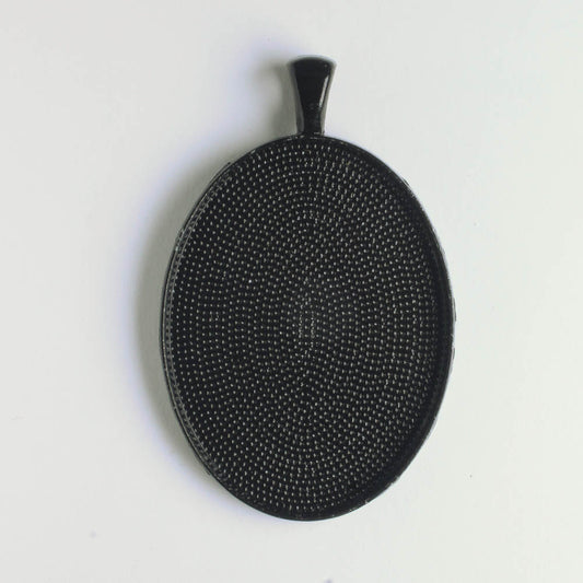 Pendant Bezel - Black