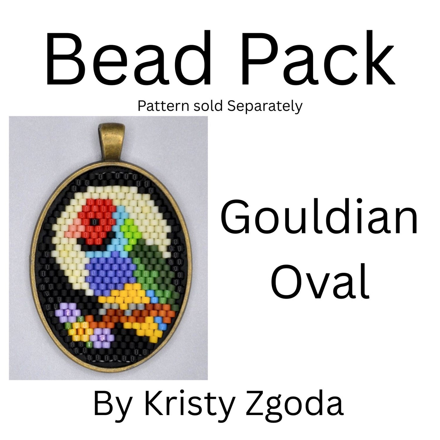 Gouldian Oval Bead Pack