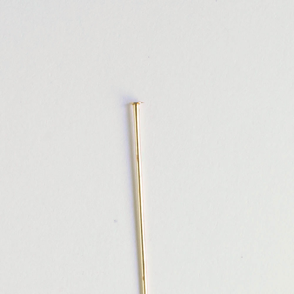 Headpin, Gold  1"