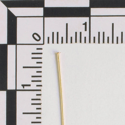 Headpin, Gold  1.5"