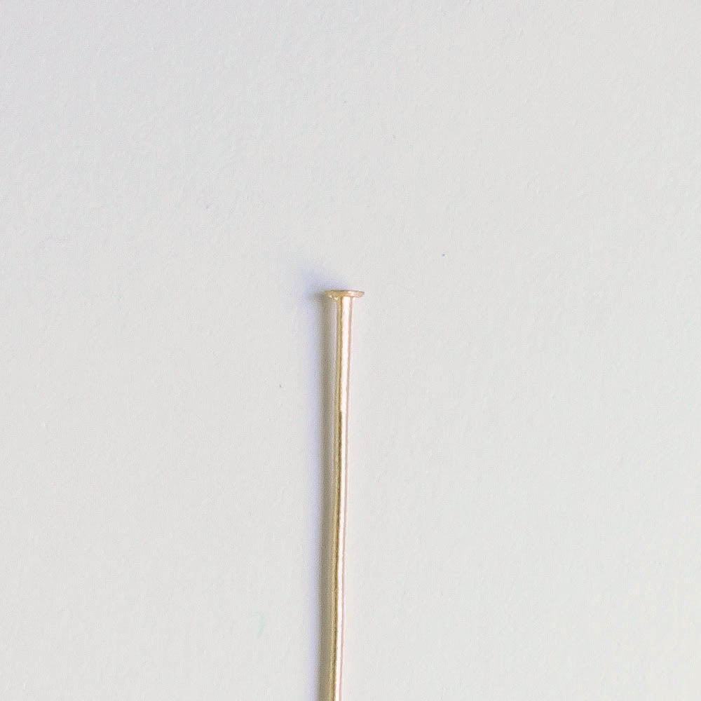 Headpin, Matte Gold  1.5"