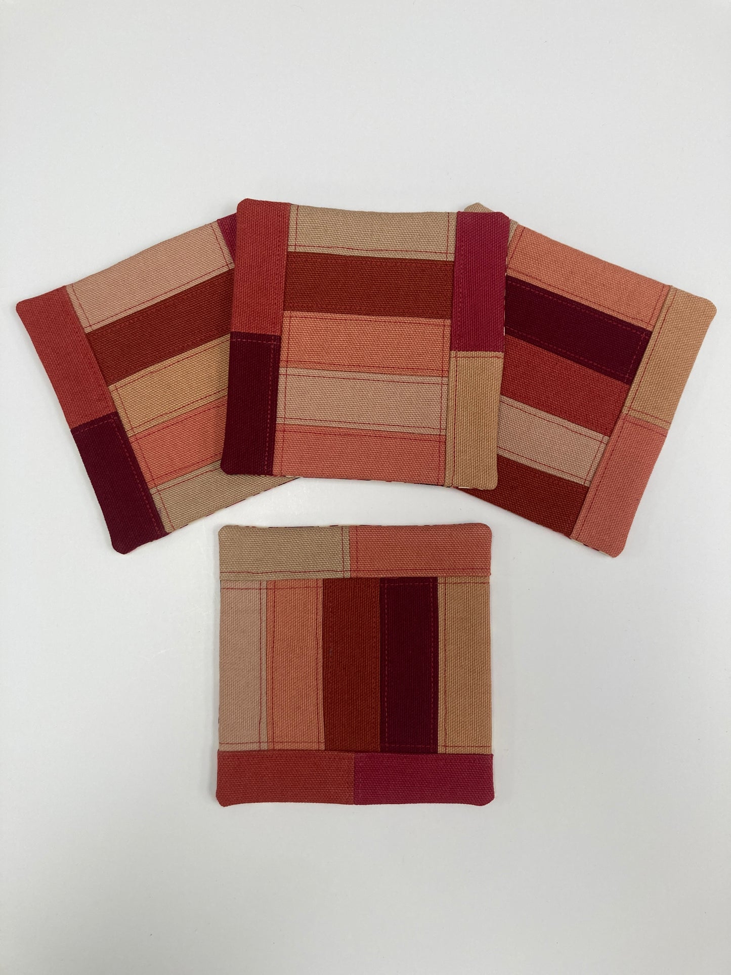 Canvas Coasters - Set of 4