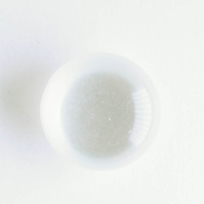 White Plastic Pearl Button