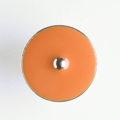 Button - Epoxy - Terra Cotta