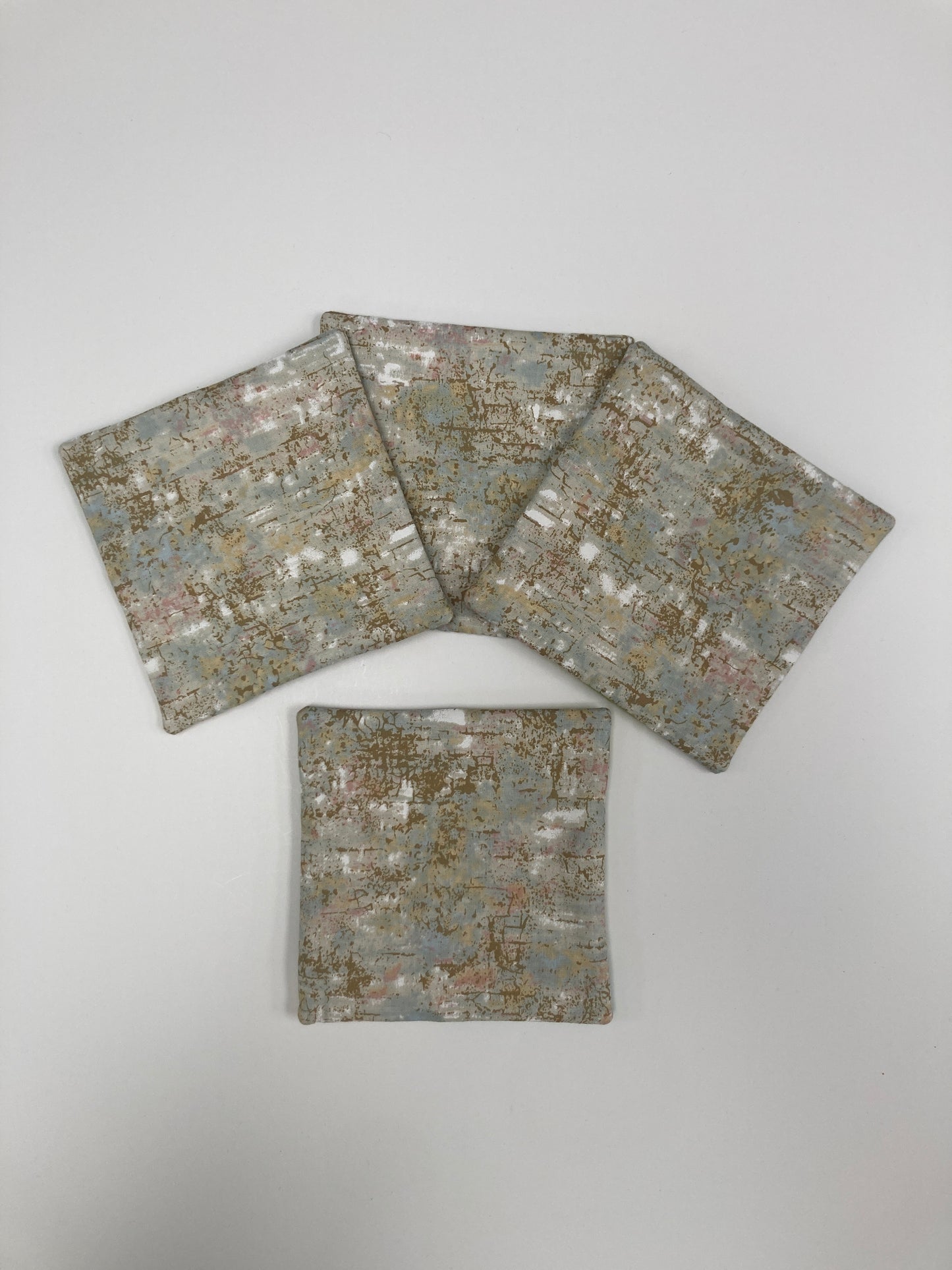 Canvas Coasters - Set of 4