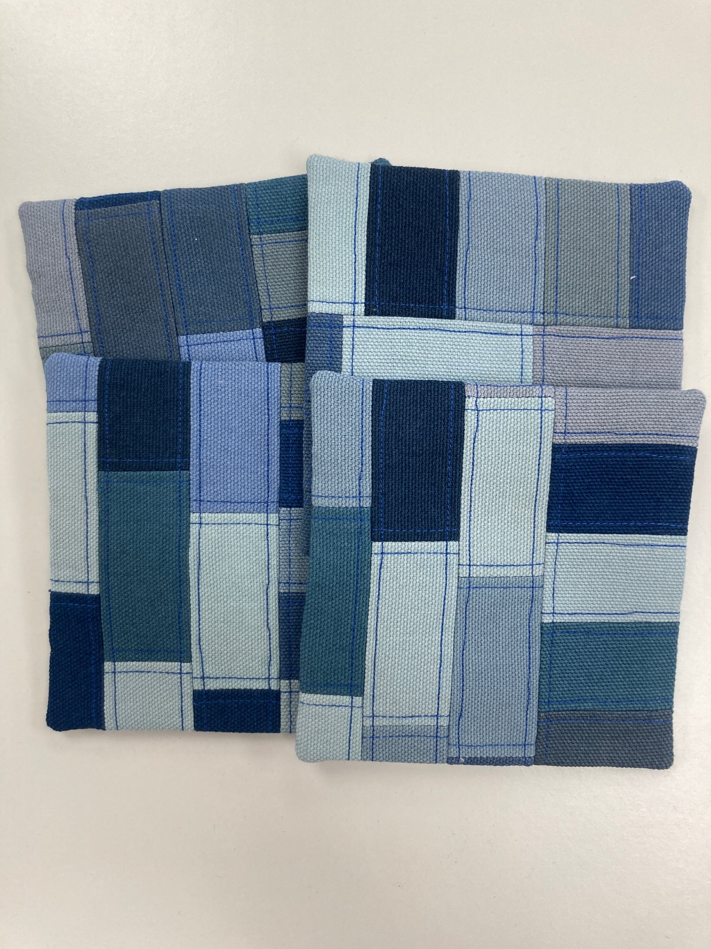 Canvas Coasters - Set of 4