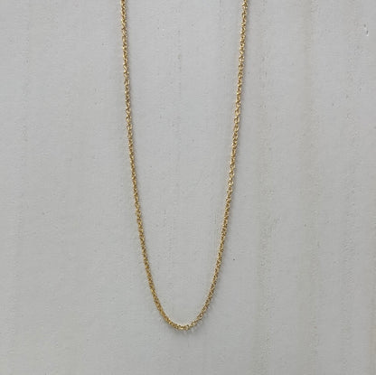 Gold Chain Necklace - 16" - qty 10