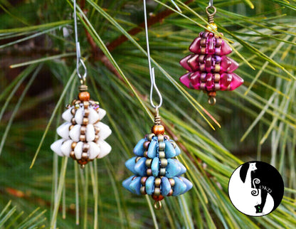 Tiny Tree Ornament Pattern - PDF