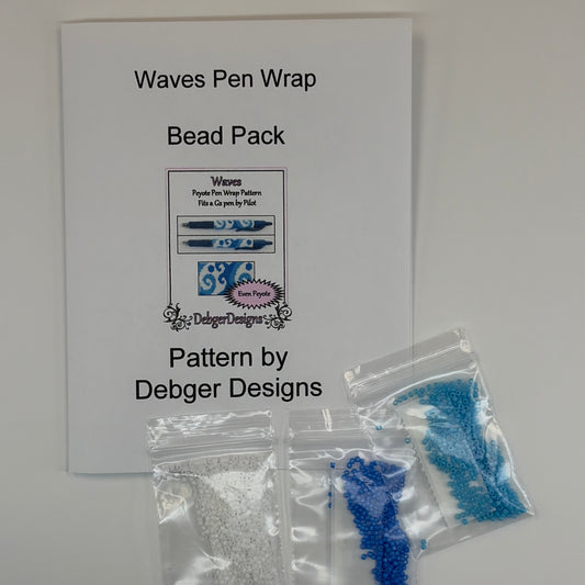 Waves Pen Wrap Bead Pack
