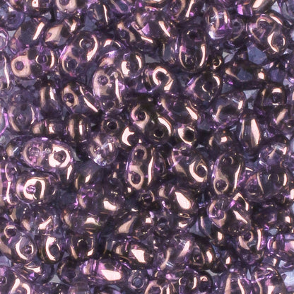 Miniduo Luster Transparent Amethyst - 10 grams