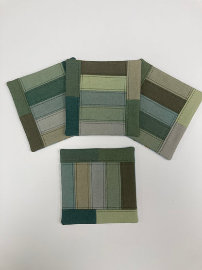 Canvas Coasters - Set of 4