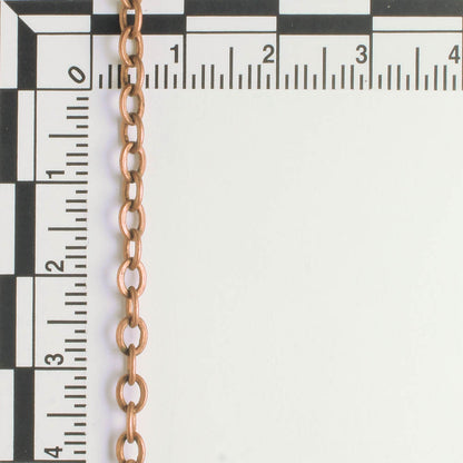 Antique Copper Chain - foot