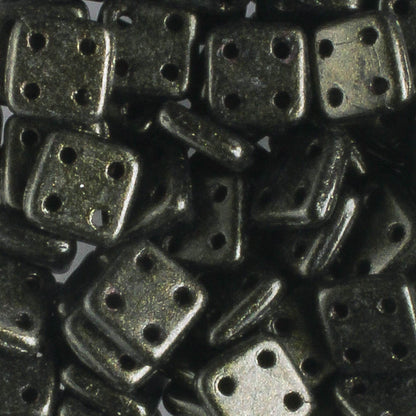 QuadraTile Metallic Suede Dark Green - 10 grams