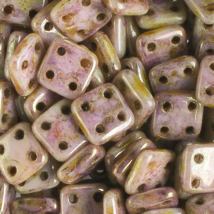 QuadraTile Luster Opaque Gold Smokey Topaz - 10 grams