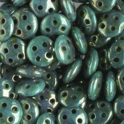 QuadraLentil Turquoise Bronze Picasso - 10 grams