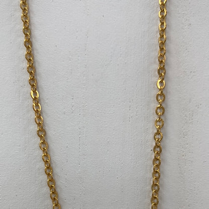 Gold Chain Necklace - 30"