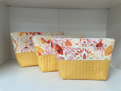 Set of 3 Nesting Zippered Pouches