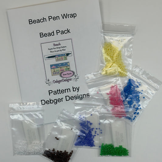 Beach Pen Wrap Bead Pack