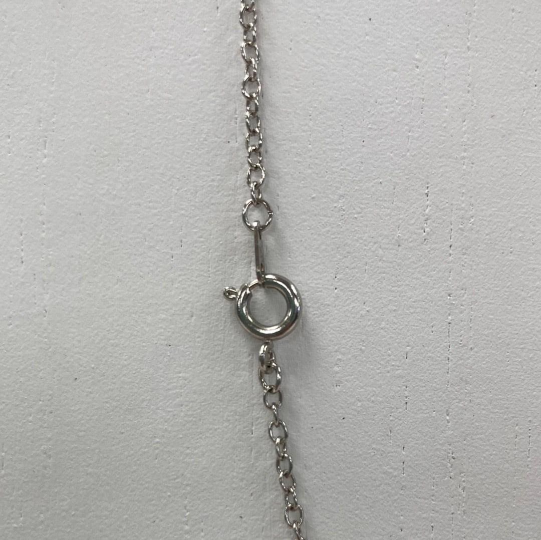 Silver Chain Necklace - 16"