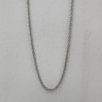 Silver Chain Necklace - 16"