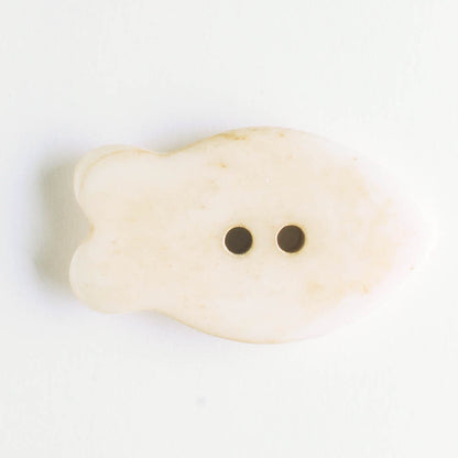 Button - Bone - Fish