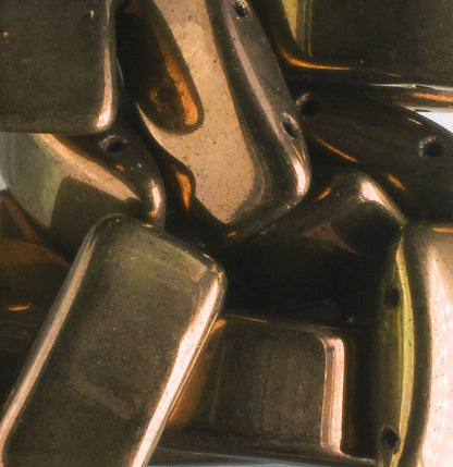 Carrier Glass Bronze - 15 beads