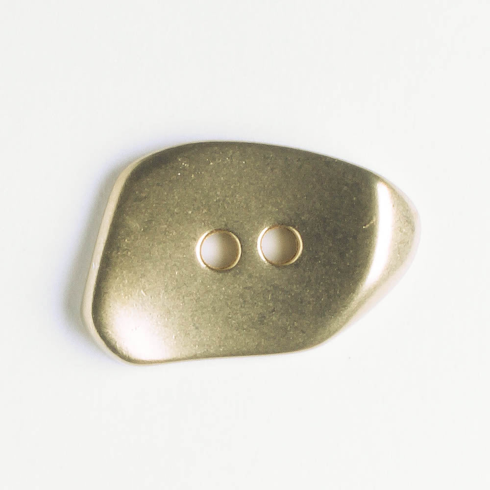Button Dull Gold – Jennifer Wiles Studio