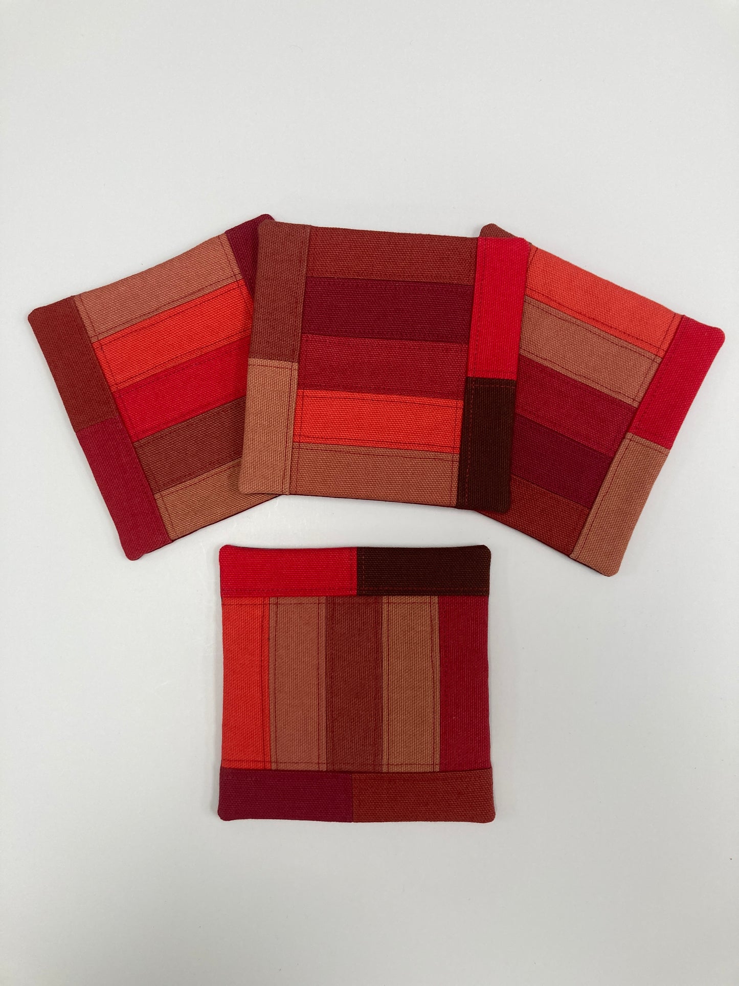 Canvas Coasters - Set of 4