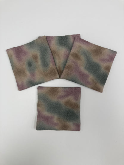 Canvas Coasters - Set of 4