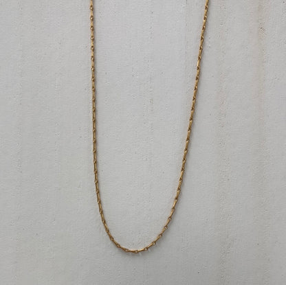 Gold Chain Necklace - 15" - qty 10