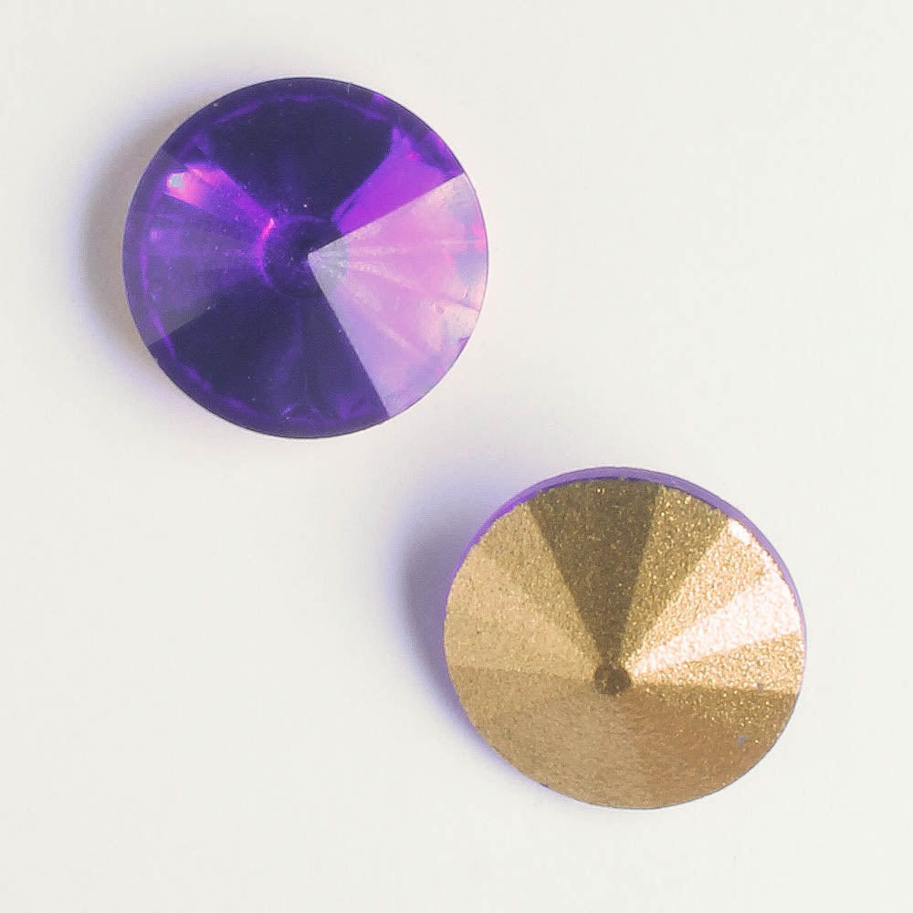 Rivoli 14mm Sapphire - pair