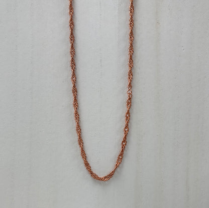 Copper Chain Necklace - 16" - qty 10