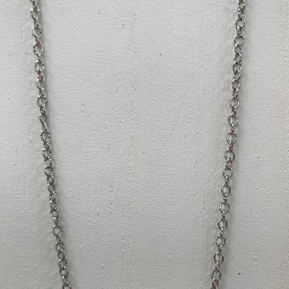 Silver Chain Necklace - 16"
