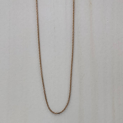 Gold Chain Necklace - 18" - qty 10
