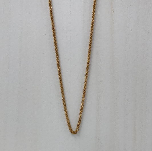 Gold Chain Necklace - 19"