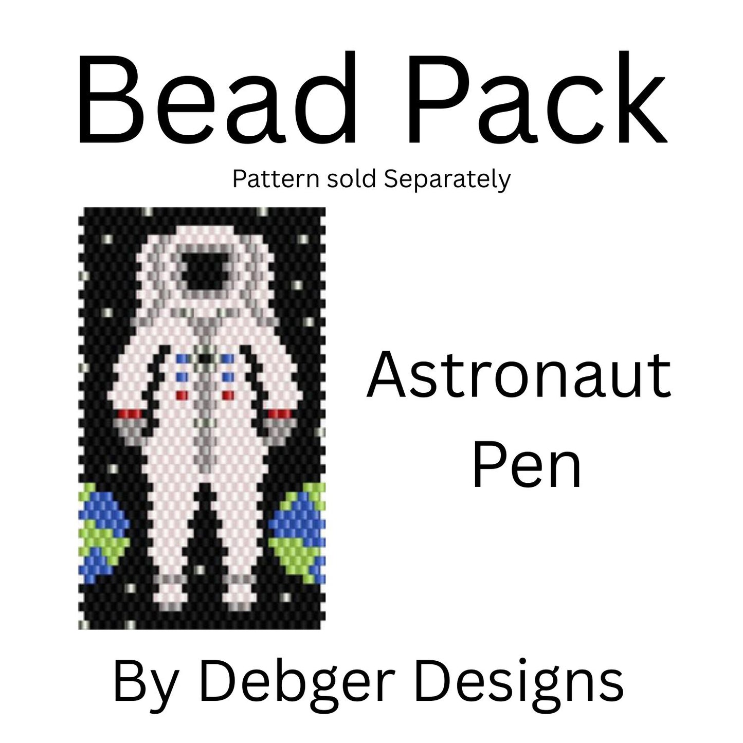 Astronaut Pen Bead Pack