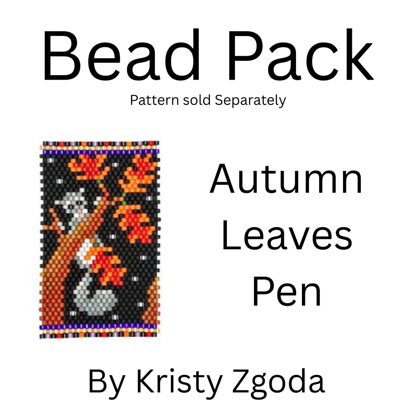 Autumn Leaves Pen Bead Pack