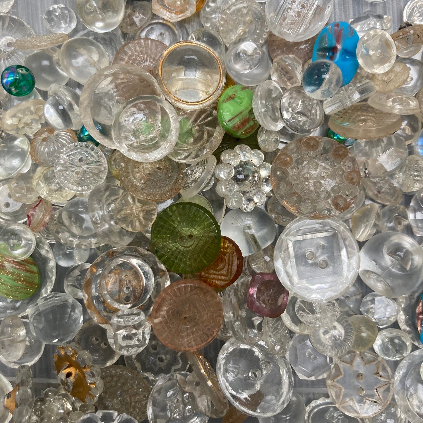 Button Assortment - Glass