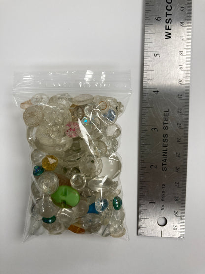 Button Assortment - Glass