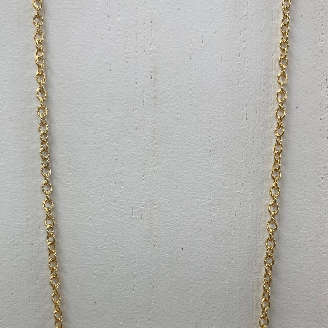 Gold Chain Necklace - 16"