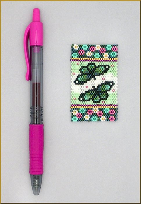 Butterfly Splash Pen Wrap Pattern - PDF