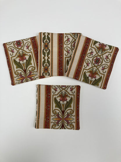 Canvas Coasters - Set of 4
