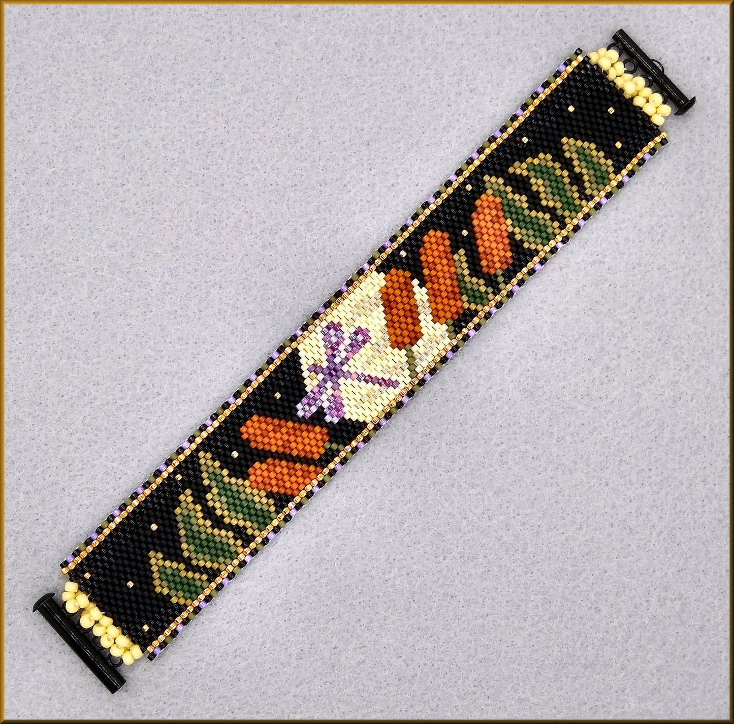Cattail Moonlit Magic Bracelet Pattern - PDF