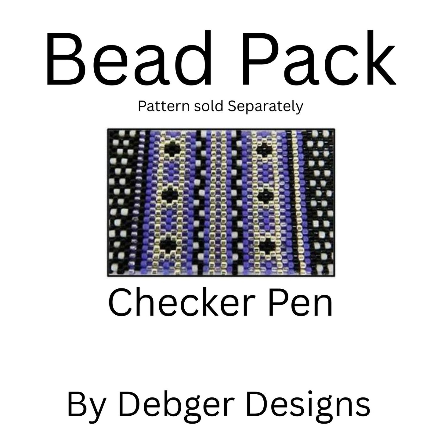 Checker Pen Bead Pack